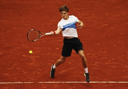 David Goffin Roland Garros 2012
