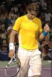2010 Sony Ericsson Open Miami Rafael Nadal Fist