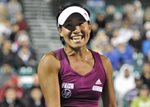 2010 Bank of the West Classic Kimiko Date Krumm smile
