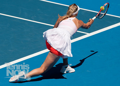 Wozniacki Australian Open Quarterfinals Tennis Now