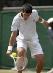 FM 2010 Wimbledon Novak Djokovic backhand volley