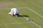 FM 2010 Wimbledon Nicolas Mahut frustrated
