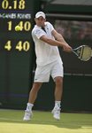 2010 Wimbledon Andy Roddick backhand