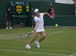 2010 Wimbledon Justine Henin come up