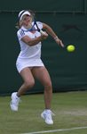 2010 Wimbledon Justine Henin forehand slive