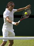 2010 Wimbledon Roger Federer net volley