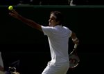 2010 Wimbledon Roger Federer serve