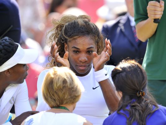 Serena Williams Forced to Retire from Doubles in Scary Episode 
