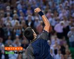 Djokovic-celebrates