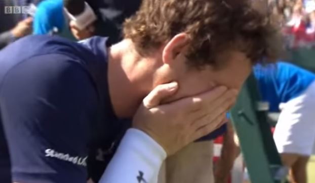 Andy Murray Breaks Down in Tears after Davis Cup Triumph 