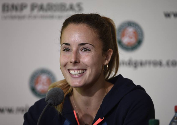 Video: Alize Cornet on Ice and what She'd Never Do With Gael Monfils 