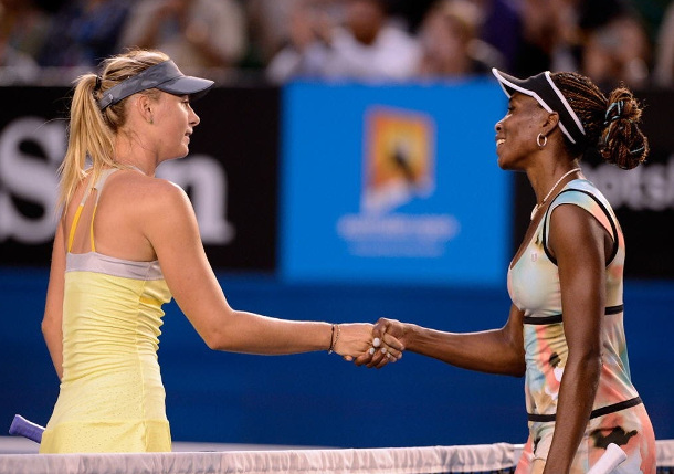 Venus Shows Support for Sharapova