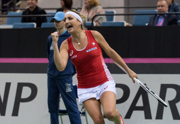 Bacsinszky Levels Swiss Semifinal With Belarus 