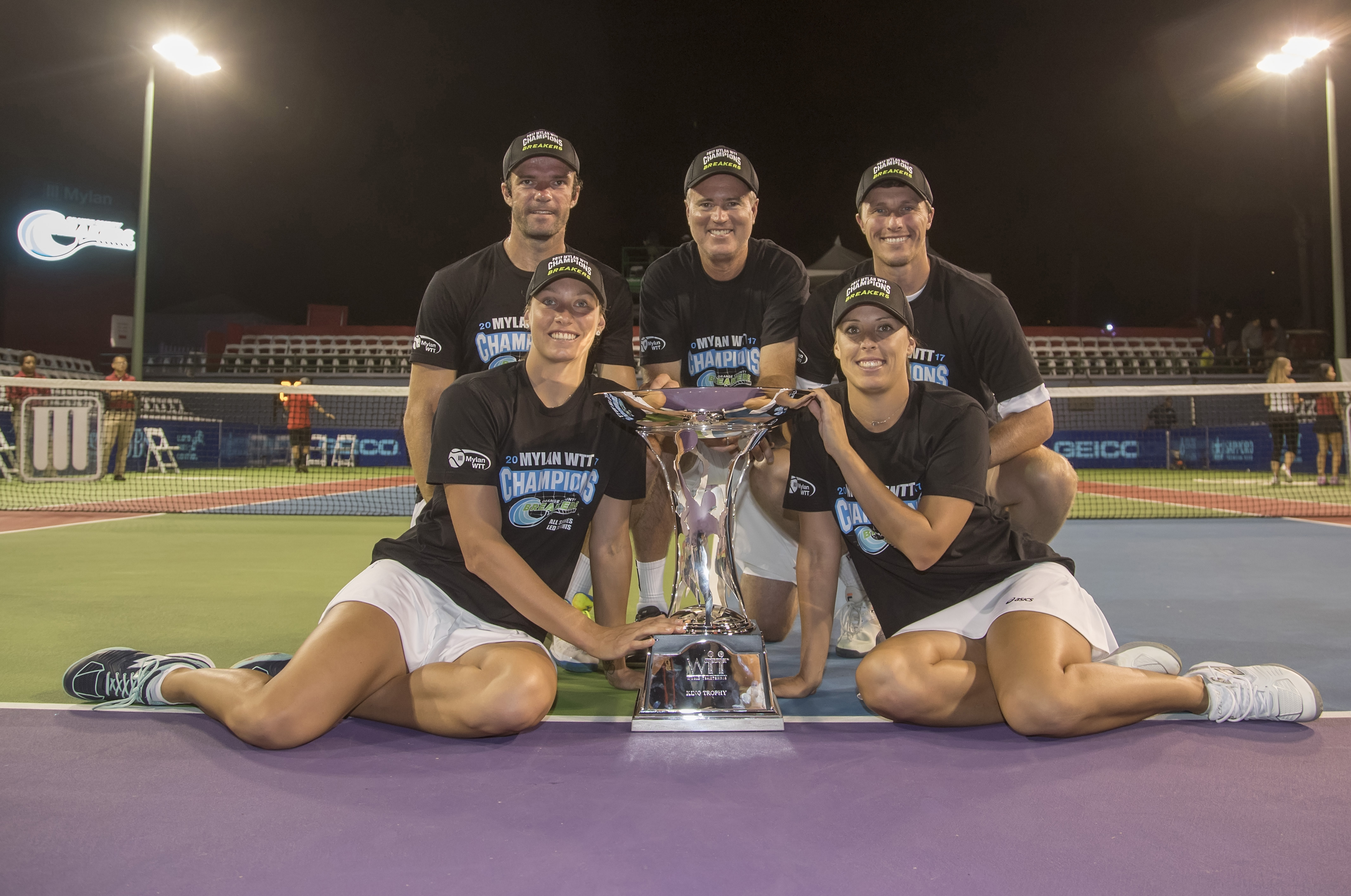 Orange County Breakers Win Second World Team Tennis Title