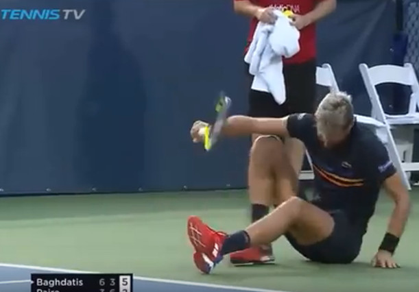 Watch: Paire's Epic Racquet Rage Carnage 