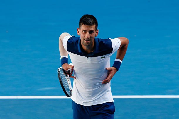 Novak Djokovic Australian Open 2018