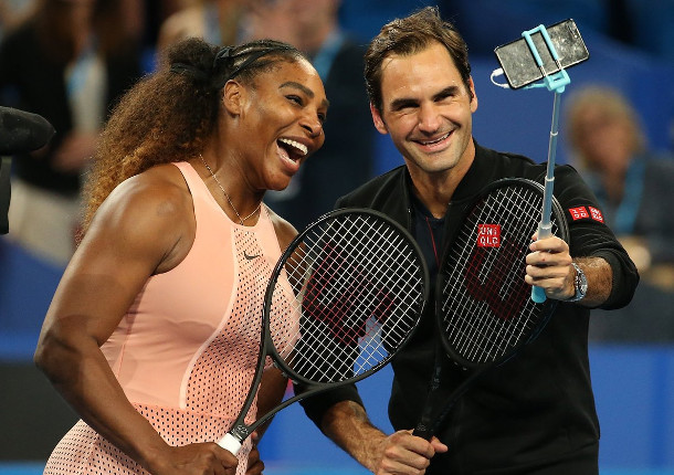 Federer Tops Serena, Tennis Wins In Iconic Clash 