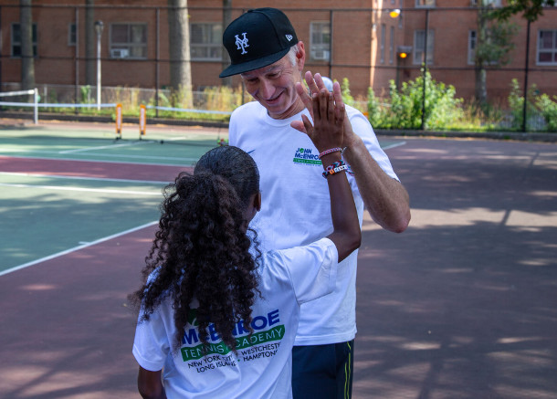 McEnroe Holds Harlem Tryouts for Tennis Academy Scholarship