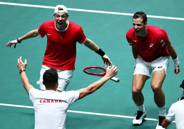 Canada Rallies Past Russia Into First Davis Cup Final 
