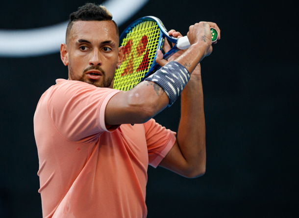 Kyrgios, Refreshed: Aussie Feeling Happy and it Shows in His Play  