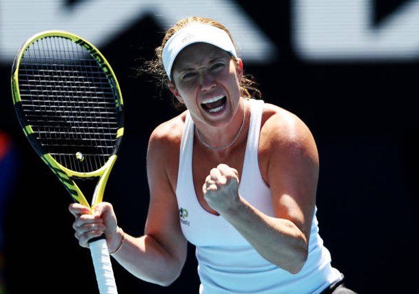 Stand & Deliver: Collins Fights Into Second AO Quarterfinal 