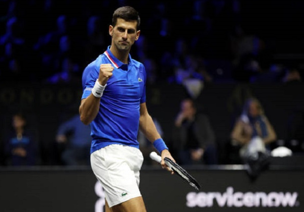Recharged Djokovic Torches Tiafoe in Laver Cup Return 
