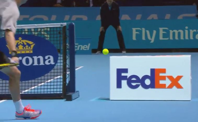 Video: Mike Bryan Goes Around the Netpost for Winner in London 