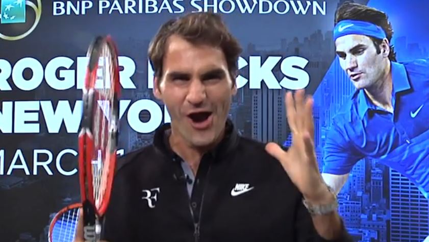 Video: Federer Will Face Dimitrov at Madison Square Garden in March 