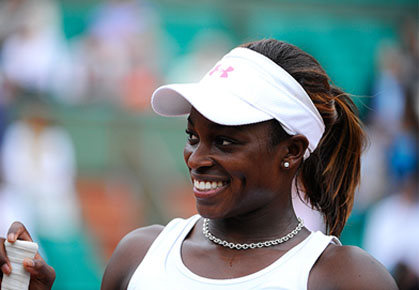 Sloane Stephens is making strides at the 2012 US Open