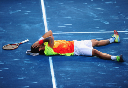 Fernando Verdasco Beats Nadal in Madrid