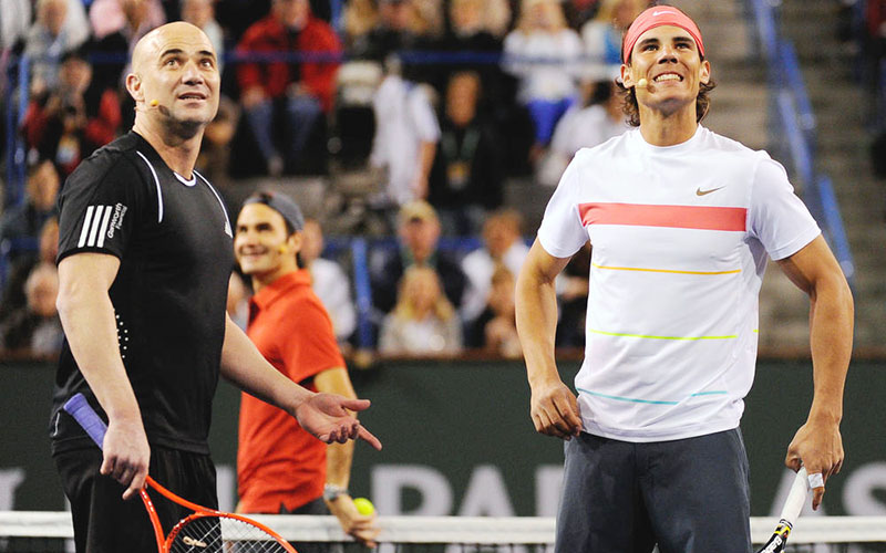 Agassi: Nadal is No. 1, Federer 2, in GOAT Debate