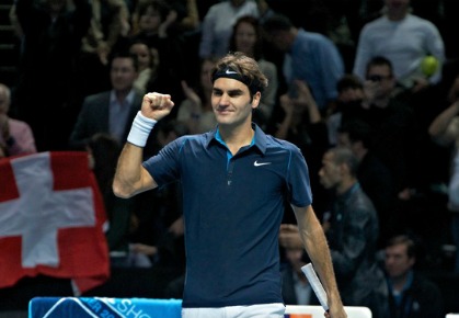 Roger Federer receives a favorable draw at the ATP World Tour Finals in London