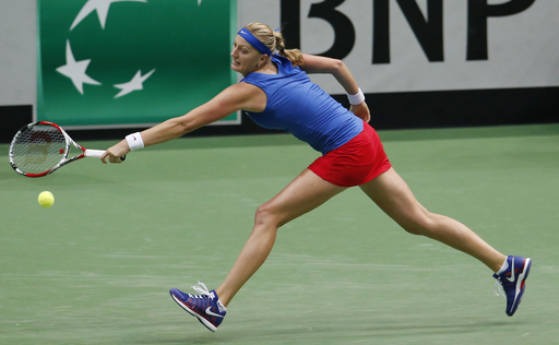 Petra Kvitova Stretch Fed Cup Semi 2014