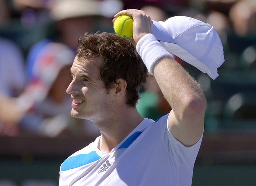 Andy Murray Third Round Indian Wells