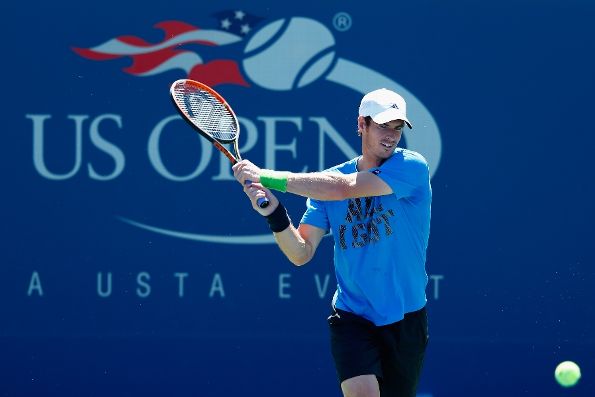 Andy Murray US Open Practice