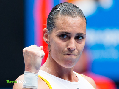 Pennetta Not Thrilled about Challenging Midday Shadows on Ashe 