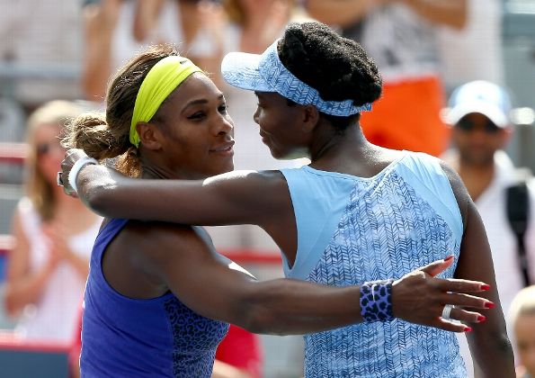 Venus and Serena Montreal Semifinals 2014