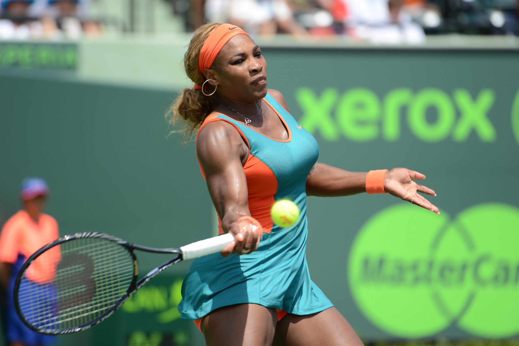 Serena Williams Forehand Miami