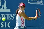 2010 Bank of the West Classic Christina McHale backhand back
