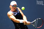 2010 Bank of the West Classic Samantha Stosur backhand ready