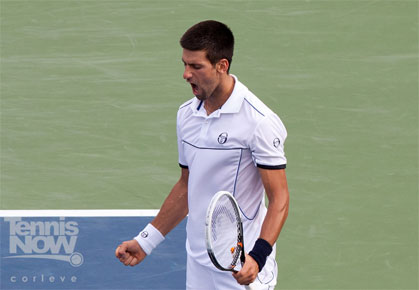 Novak Djokovic US Open Day 8