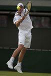 2010 Wimbledon Andy Roddick jump