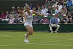2010 Wimbledon Kim Clijsters forehand dropshot