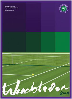 Wimbledon Reveals Winning Design in Poster Contest