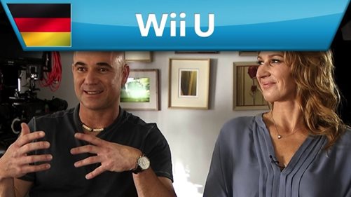 Andre Agassi Plays Wii Tennis Like a Little Girl 