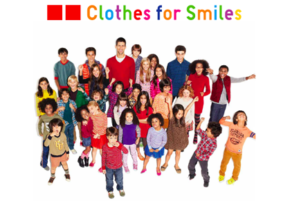 Novak Djokovic and Clothes for Smiles campaign