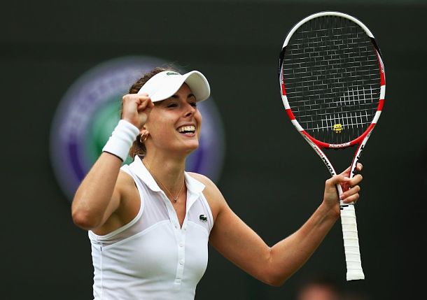 Alize Cornet, Wimbledon Day 6, 2014
