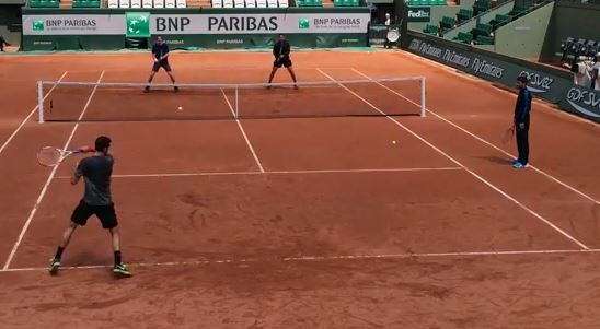 Video: Grigor Dimitrov and Andy Murray Take Part in Grueling Roland Garros Workout 