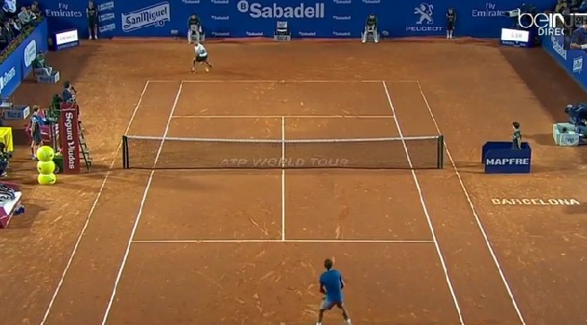 Video: Dodig Hits Tweener Against Nadal, Wins Point 
