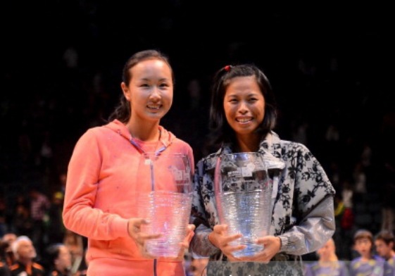Hsieh and Peng Win WTA Championships Doubles Title 